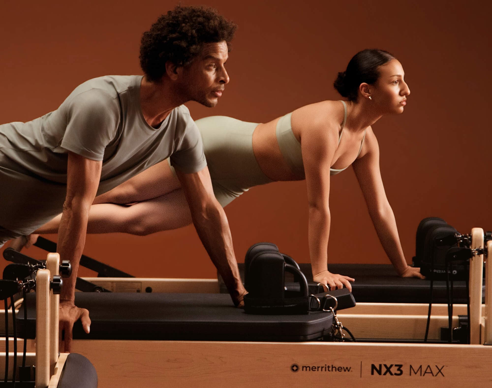Two clients training side by side on NX3 MAX reformers